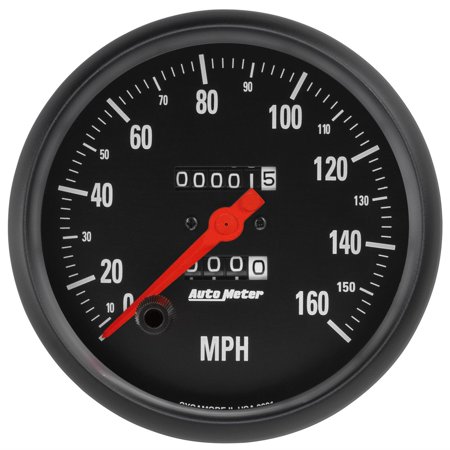 AutoMeter 2691 Speedo Gauge, 5 Inch, 160MPH, Mechanical, Z-Series
