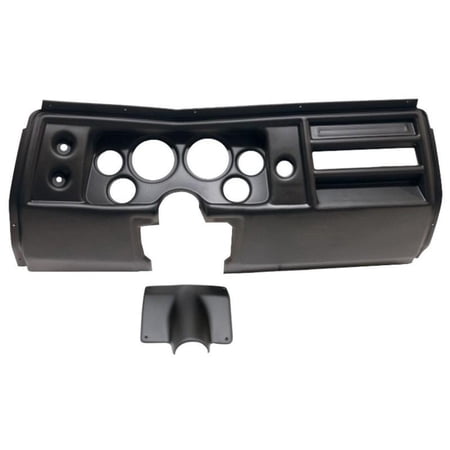 [2901]AM Direct Fit Panel.Autometer 1968 Chevrolet Chevelle No Vent Direct Fit Gauge Panel 3-3/8in x2 / 2-1/16in x4