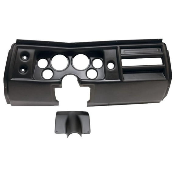 [2901]AM Direct Fit Panel.Autometer 1968 Chevrolet Chevelle No Vent Direct Fit Gauge Panel 3-3/8in x2 / 2-1/16in x4