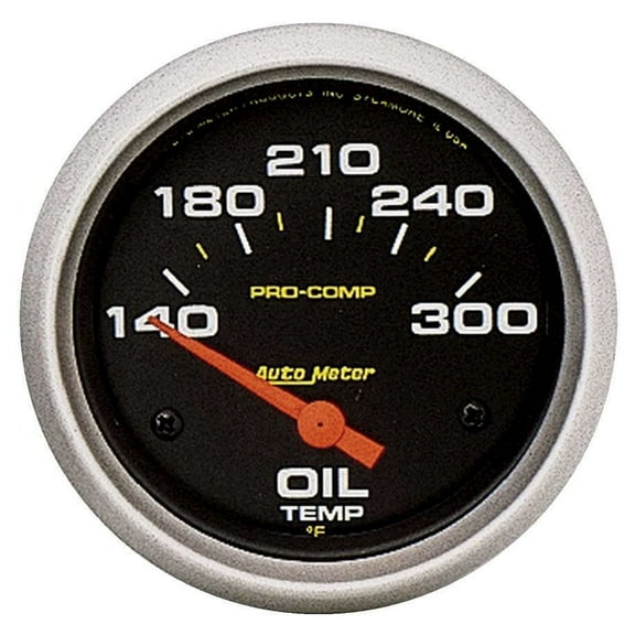 Autometer Pro-Comp 2-5/8in Oil Temp. 140-300 F. Elect.