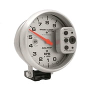 Autometer 5in S/C Silver 9000 RPM Playback Tach