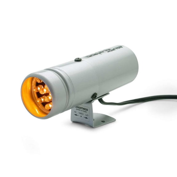 Autometer Super-Lite Shift Light Silver - 12 LED's