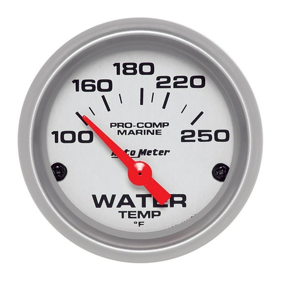 Autometer 2-1/16 U/L Water Temp Gauge 100-250 Deg
