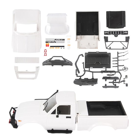 Automobile Accessory Set Off-road High-speed Climbing Remote Control Car Shell Diy Assembly Toy