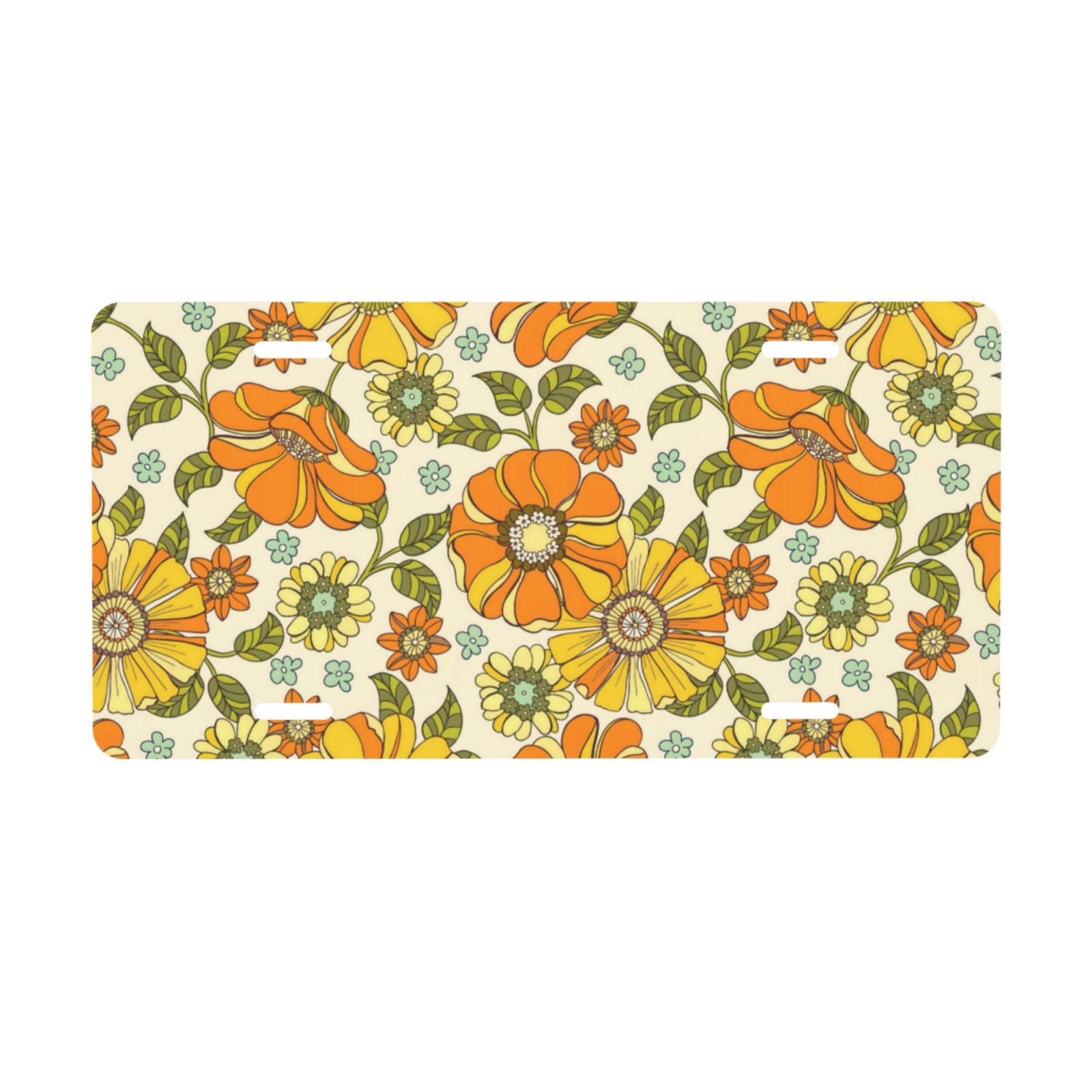 Automobile Aluminum Front Plate 12×6in Light And Durable Installation ...