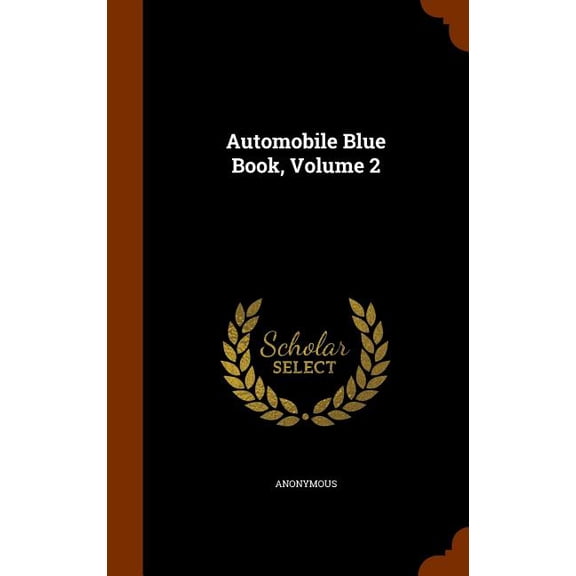 Automobile Blue Book, Volume 2 (Other)