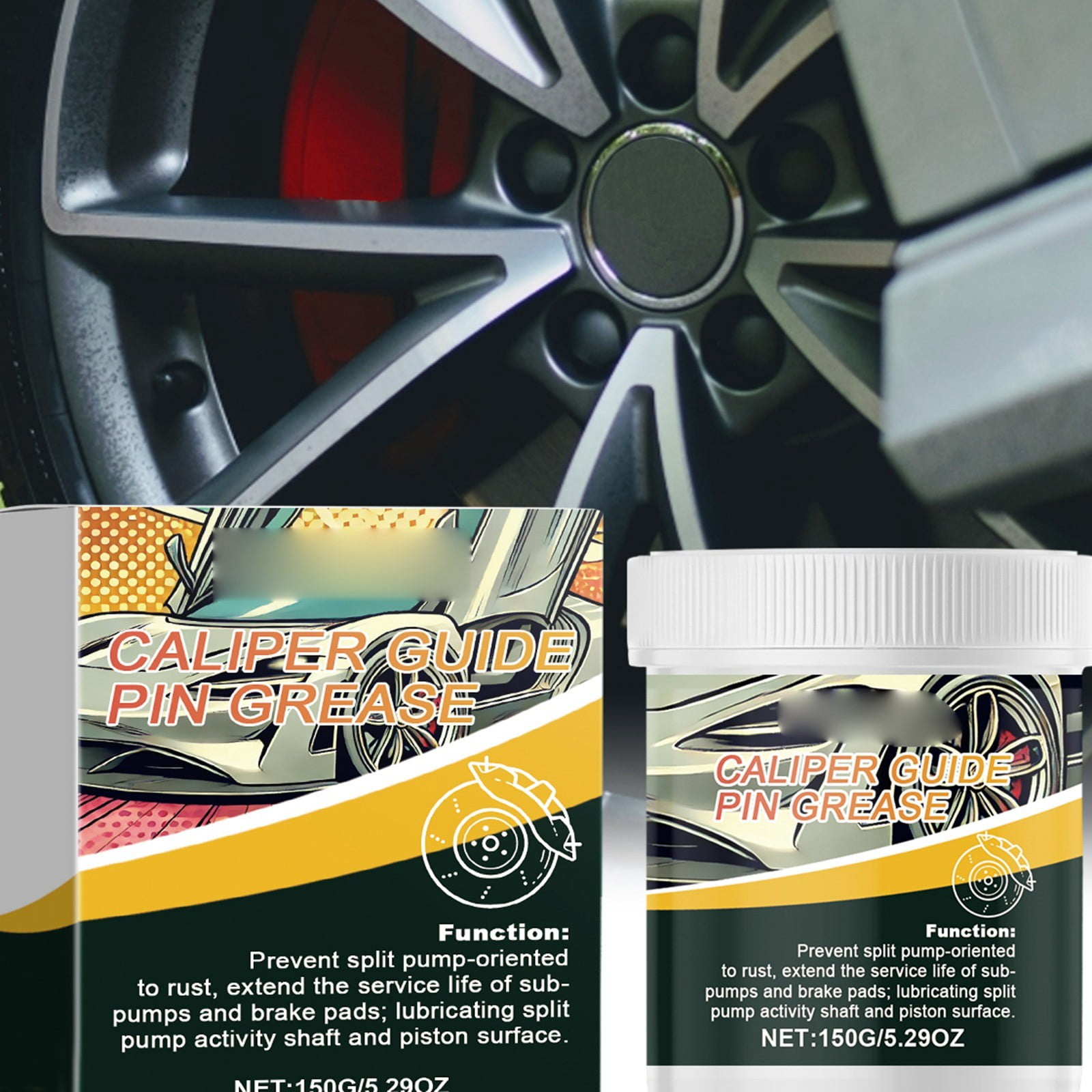 Automobile Brake Caliper Grease Brake Cylinder Pin Special Grease