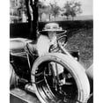 thumbnail image 1 of Automobile C1910. Namerican Actress Crystal Herne Photographed Behind The Steering Wheel Of An Automobile, 1 of 2