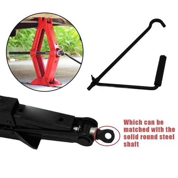Automobile Car Jack Hand Crank Wrench Metal for Trailers Vehicle Tire Replacement Tyre Repair Changing Tool Universal Effort Saving Por