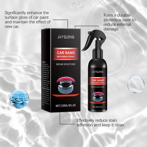 Automobile Coating Spray (120ml) Liquid Glass Glazing Coating Agent For Car Maintenance, Dust-Proof And Stain-Resistant Coating