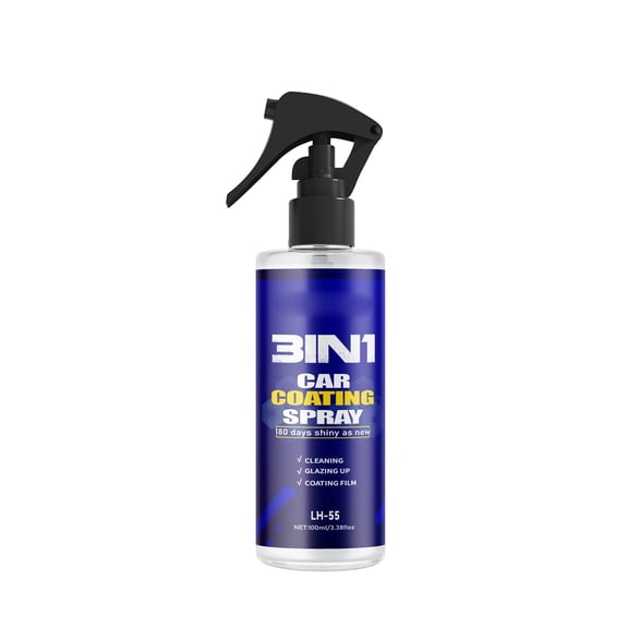 Automobile Fast-acting Nano Coating Agent Spray Coating Hand Spray Coating Wax Paint Surface Coating Crystal Lubrication And Brightening Liquid 100ML