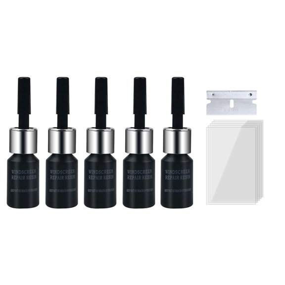 Automobile Glass Repair Set Restores Windshield Cracks Chips And Scratches Lacking Professional Tools