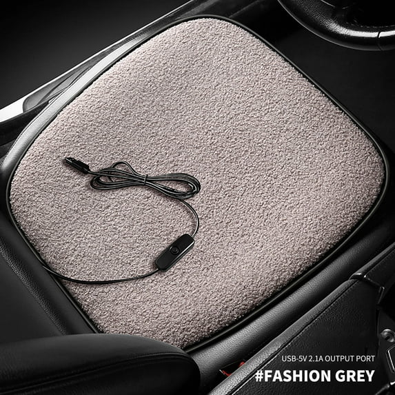 Automobile Heating Cushion 12V Car Seat Warmer USB Heating Pad Portable Travel Warm Pad Comfort Heating for Vehicle Use