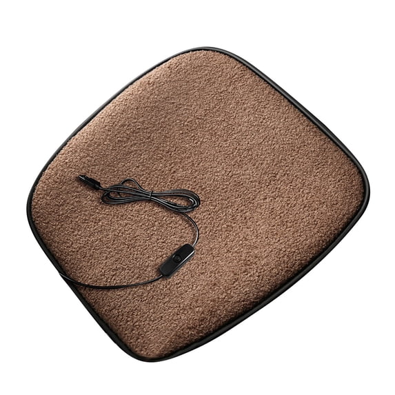 Automobile Heating Cushion Car Warm Heating Seat Pad Down Square Pad Heating Small Square Pad 12V Heating Square Pad USB Heating Square Pad