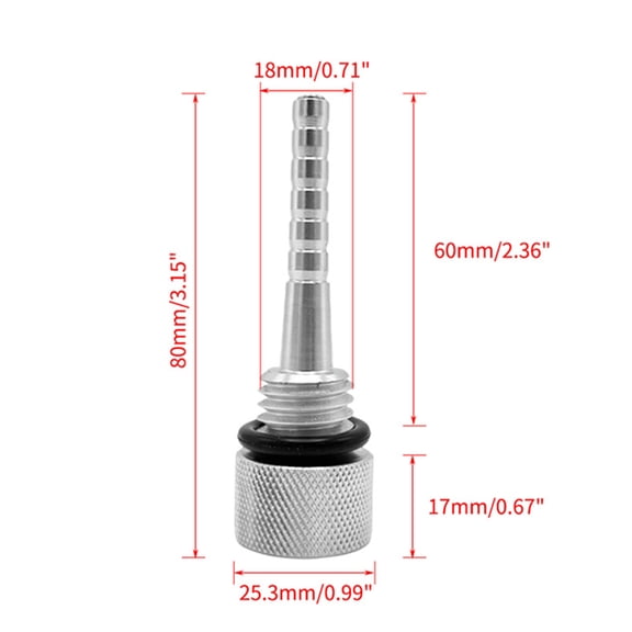 Automobile Magnetic Dipstick w/ O-ring Fit For Predator 3500W Inverter Generator