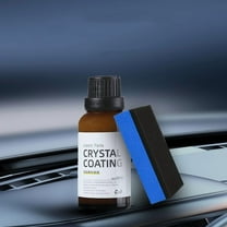 Automobile Plastic Refurbishing Agent 30ml | Car Interior Exterior Detailing Solution - Restores Faded Trim | Ceramic Coating Protects Dash, Door Panels, Bumpers | Hydrophobic High Gloss Shine