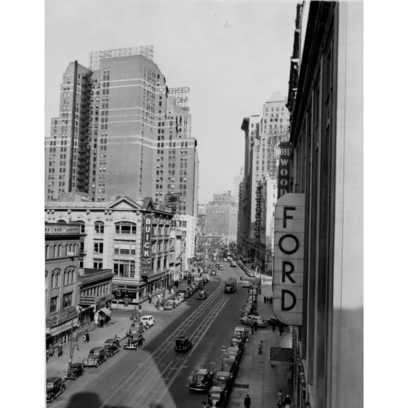 Automobile Row History (18 x 24)