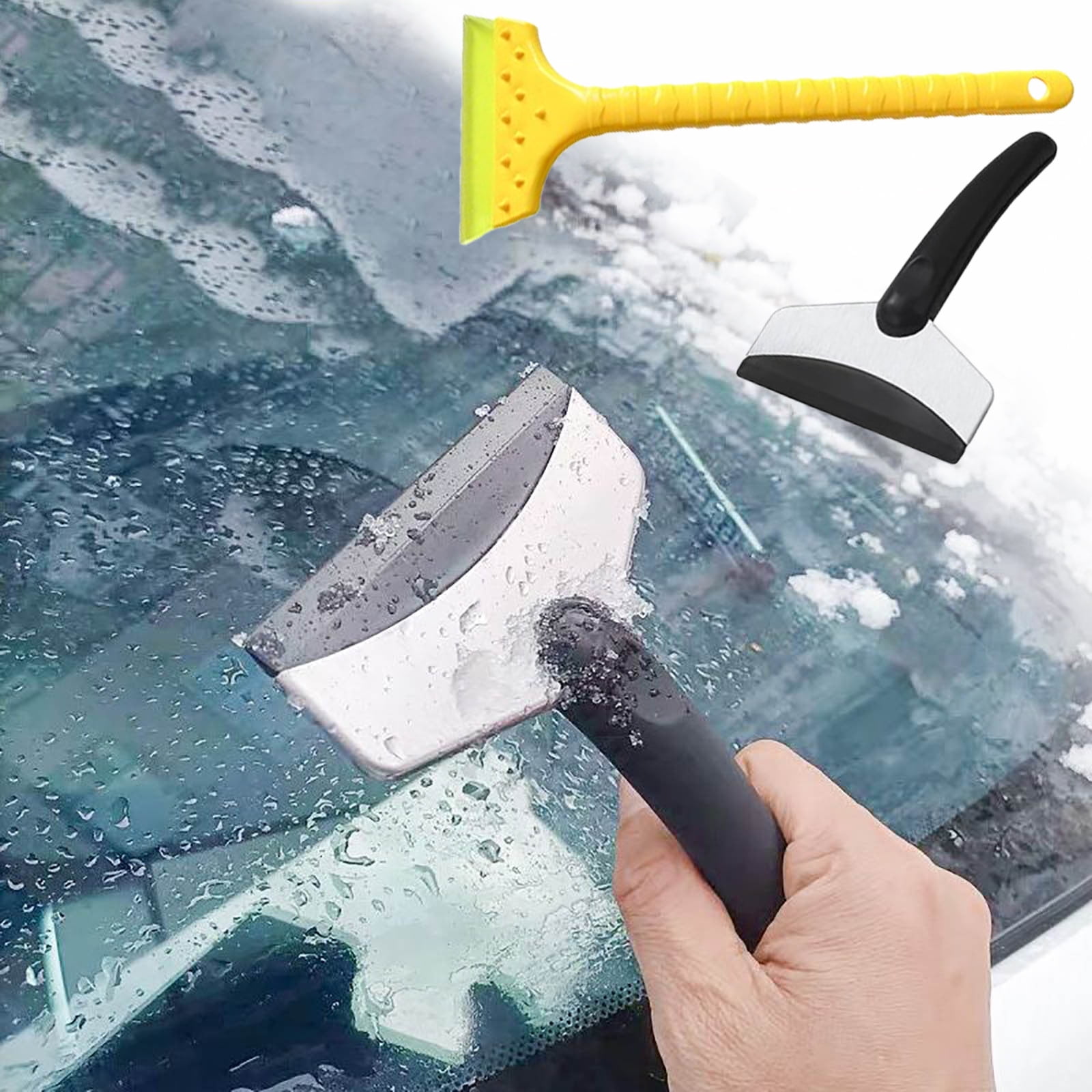 Automobile Snow Removal Inside Car Windshield Cleaner Ice Shovel Winter ...