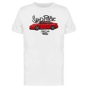 Automobile Speed Race T-Shirt Men -Image by Shutterstock, Male Small