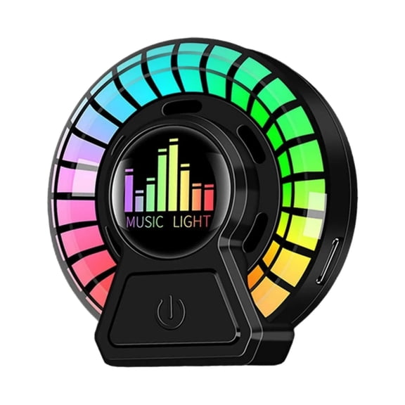 Automobile Vent Incense Holder with Ambient Lighting and Voice-Activated Pickup for Cars Portable Aromatherapy Car Diffuser with Easy Mount and USB