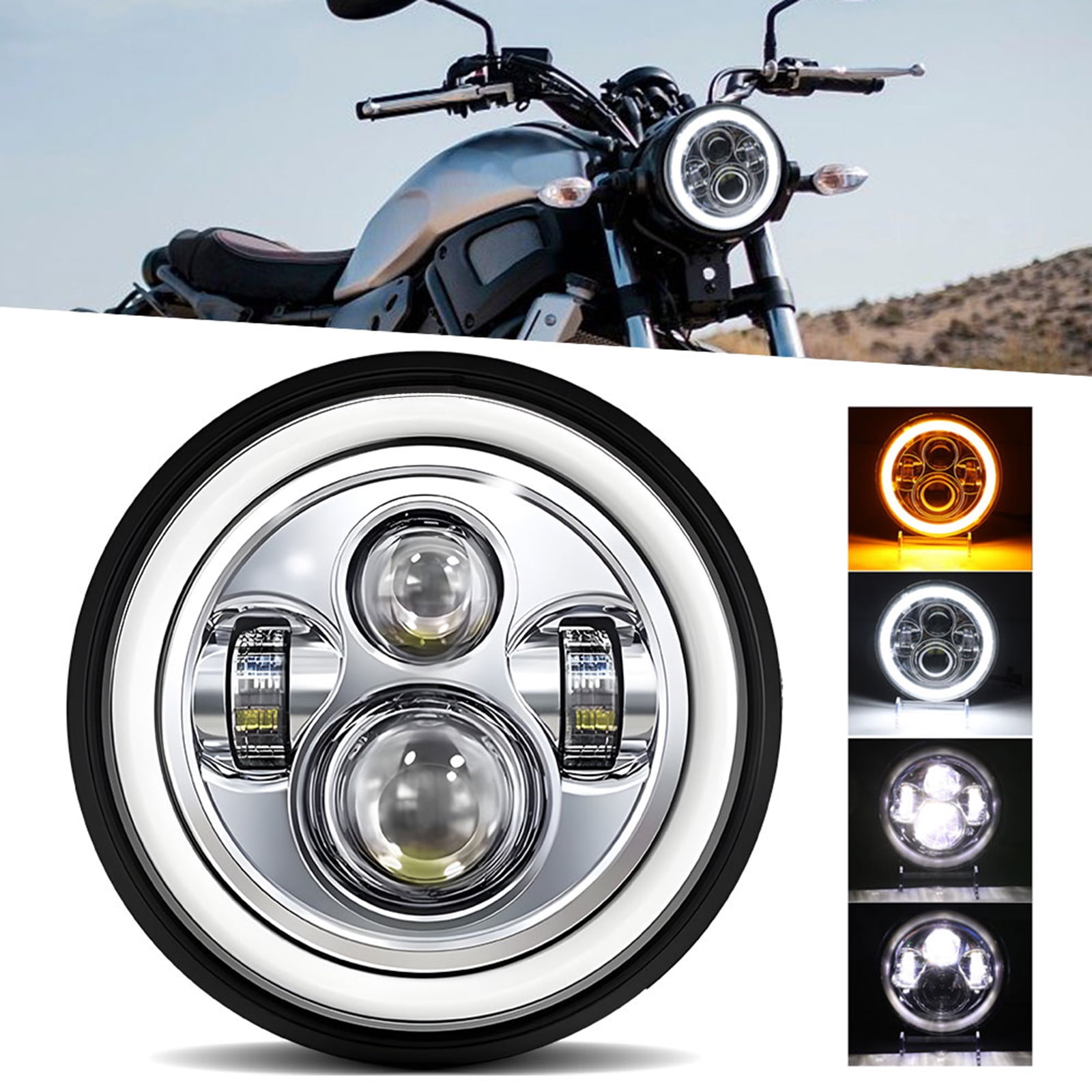 Automobile headlights,Lj Cj Car 7 Round Beam/ 6000k 140w Led