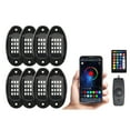 thumbnail image 1 of Automobile lamp,24 Key Bt 24 Key 8pcs Led Waterproof Suv Atv Utv Led 8pcs Led Function Suv App Bt 24 Led Waterproof With Key Function With App Bt Siuke Mewmewcat, 1 of 7