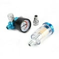 Automobile spray gun single grid pressure regulating gauge pressure