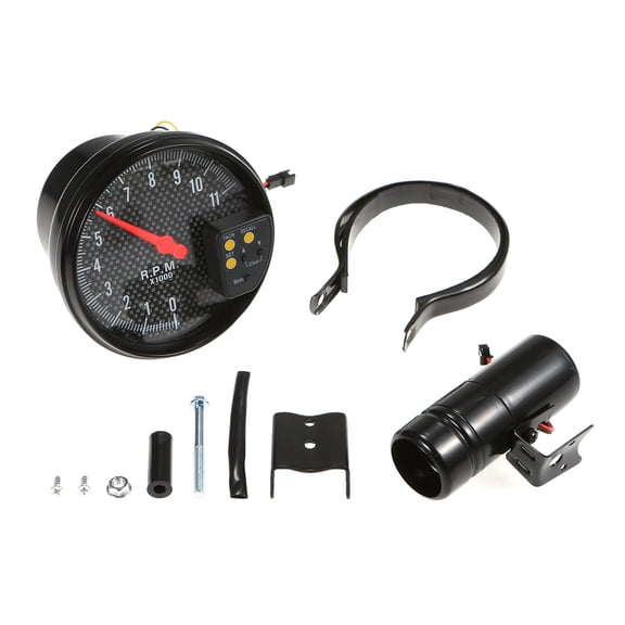 Automobile tachometer,Fiber 7 Colors Carbon Fiber 7 Inch Diameter Carbon Colors Optional With Diameter Carbon Fiber 5 Inch 7 Colors Optional With Led Pointer Pressure Huiop Buzhi Car 5 Siuke