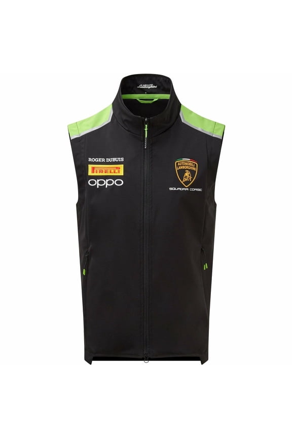 F1 Team Mens Padded Black Vest