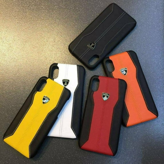 Automobili Lamborghini Huracan D1 Case for iPhone in Black/White/Red/Orange/Yellow