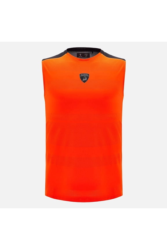 Men's Activewear Tank Top - Orange
