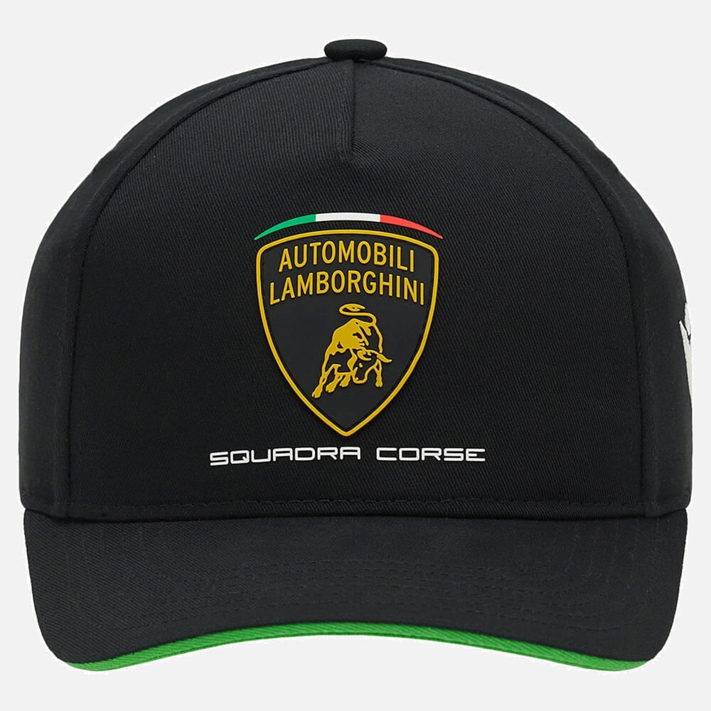 Automobili Lamborghini Squadra Corse Kids Team Hat -  Youth Black