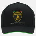 thumbnail image 1 of Automobili Lamborghini Squadra Corse Kids Team Hat -  Youth Black, 1 of 4