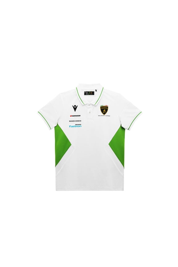 Squadra Corse Kids Team Polo Shirt - Youth Black/White
