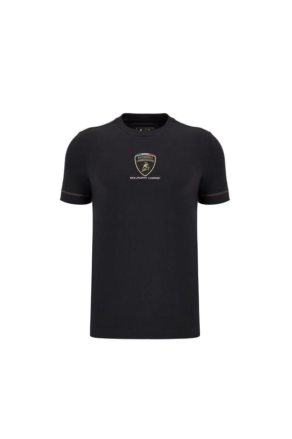 Squadra Corse Men's Tricolor T-Shirt - Black