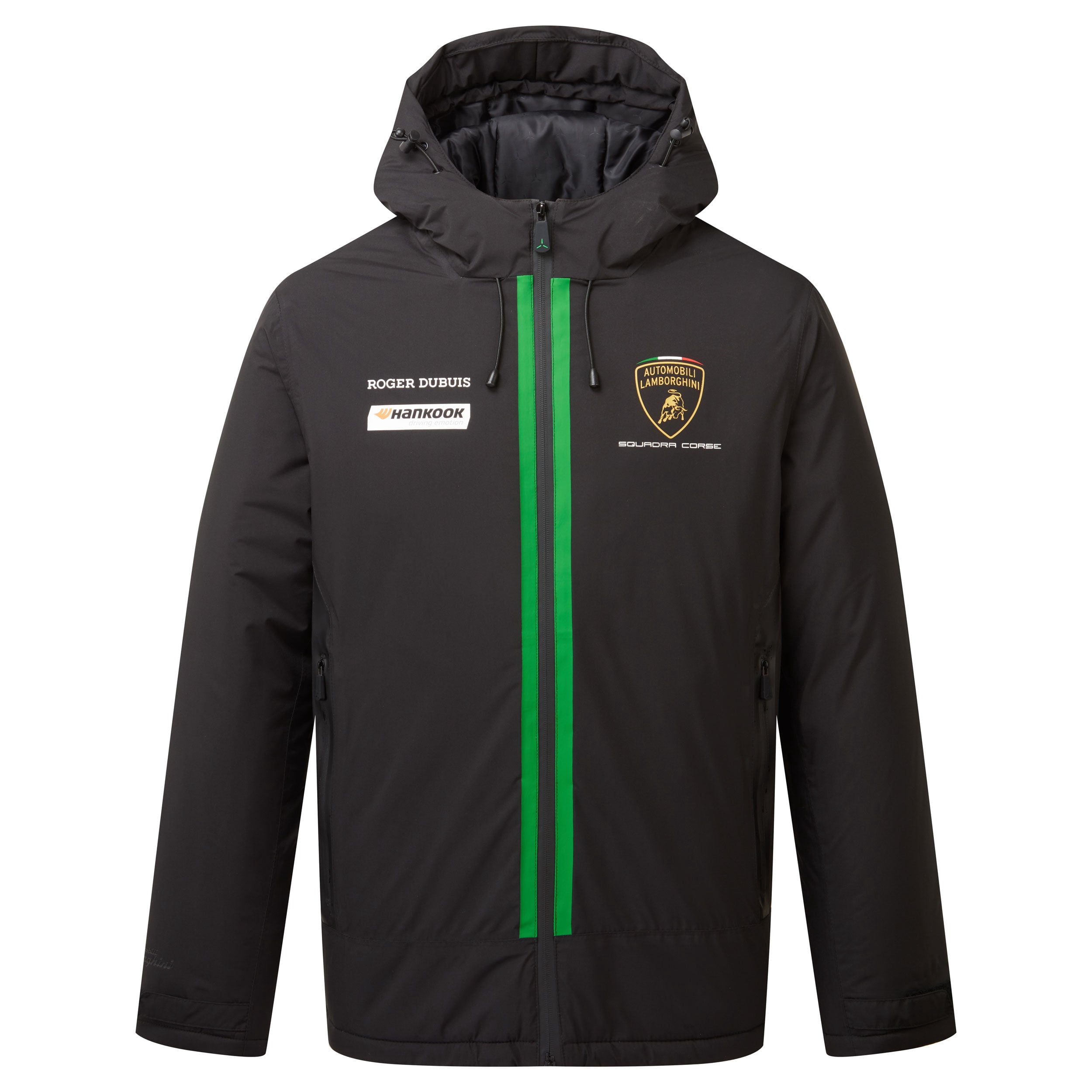 Automobili Lamborghini Squadra Corse Team Black Winter Jacket 
