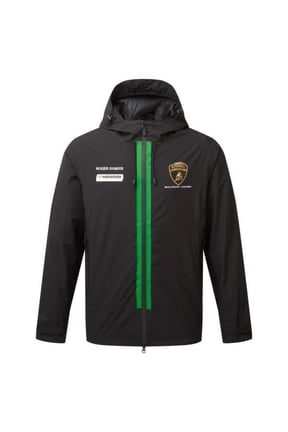 Squadra Corse Team Lightweight Rain Jacket - Black