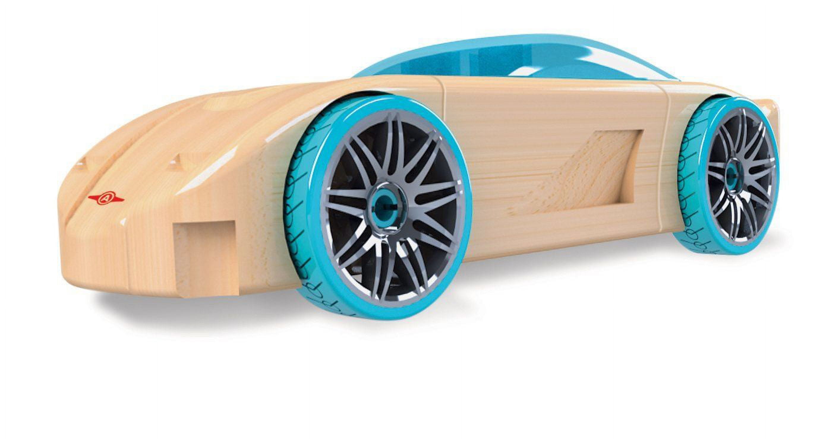 AUTOMOBLOX 木製ミニカー 2台セット Amazon.com: Automoblox Mini Rescue Pack — Wooden Mix-and