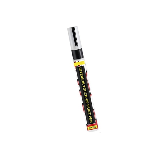 Automotive ABS Touch Up Pen Black Interior Repair for Steering Wheel Buttons