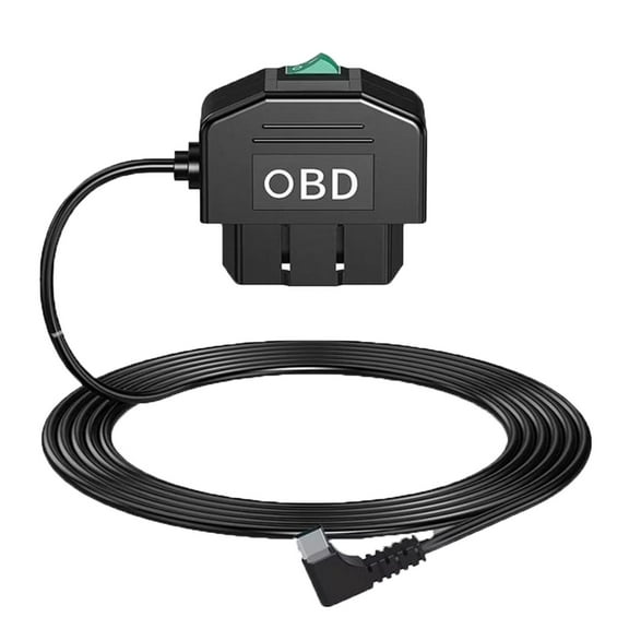 Advanced Cam Hardwire Kit for OBD Power Connection Universal Compatibility Easy Installation High Efficiency 35 Meter Length for Travel