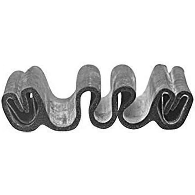 Automotive Accordion Boot Seal 15 FT Spring Clips are Facing The