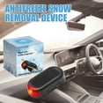 thumbnail image 1 of Automotive Advanced Electromagnetic Snow Removal Tool, Defroster & Antifreeze Interference Instrument, Portable Solar & Usb Rechargeable Car Windshield Ice Melter With Quick, 1 of 7