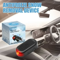 Automotive Advanced Electromagnetic Snow Removal Tool, Defroster & Antifreeze Interference Instrument, Portable Solar & Usb Rechargeable Car Windshield Ice Melter With Quick