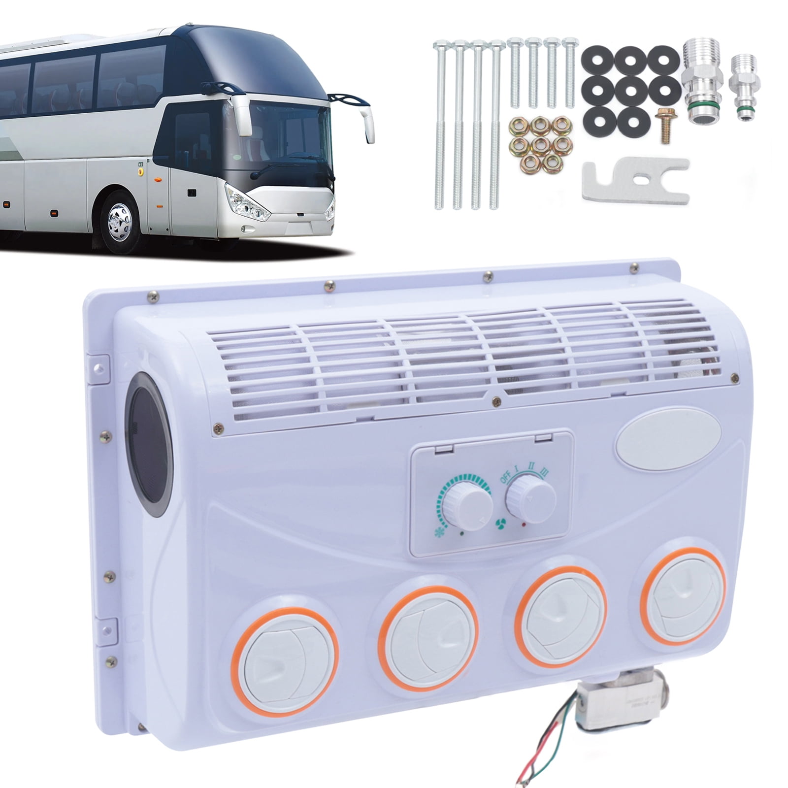 Automotive Air Conditioning Evaporator Assembly, 12V Universal Bus