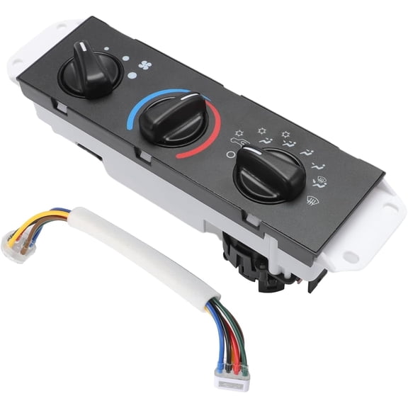 Automotive Air Conditioning Panel OE 55037473AB HVAC AC Heater Climate Control Module Compatible with 1999-2006 Je -ep Wrangler TJ AC Replace for BL101,HS-373