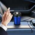 thumbnail image 1 of Yuva Automotive Ashtray Cup Holder Style Ceramic Liner LED Light Flame Retardant Smokeless 1-Pack Free Size, 1 of 6