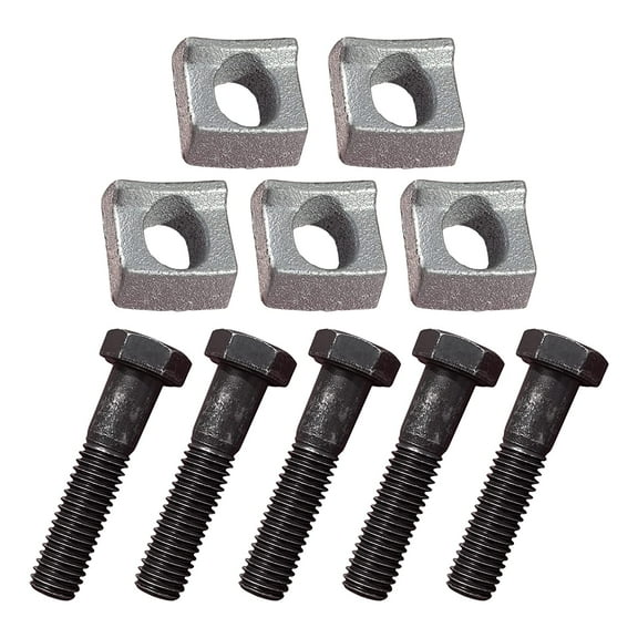 Automotive Authority Axle Wheel Rim Clamps & Bolts for Mobile Home, 5 Packs