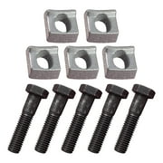 Automotive Authority Axle Wheel Rim Clamps & Bolts for Mobile Home, 5 Packs