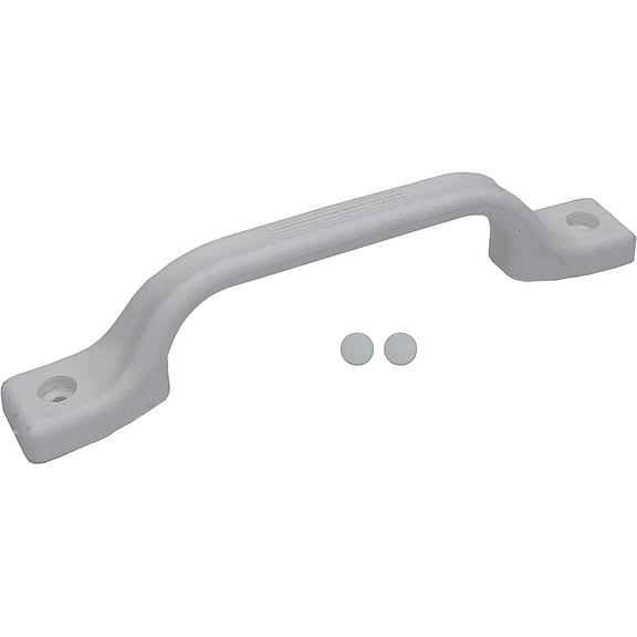 Automotive Authority Grab Handle Easy to Install, Polypropylene, White, 2.4 oz, for RV, Trailer