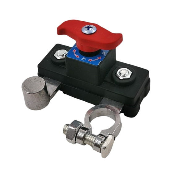 Automotive Battery Power Off 12V Large Truck Power Main 24V Power Off Clamp for Vehicle Use Farm Vehicles – Electrical Disconnect Tool for Engine Power Cut and Quick Installation